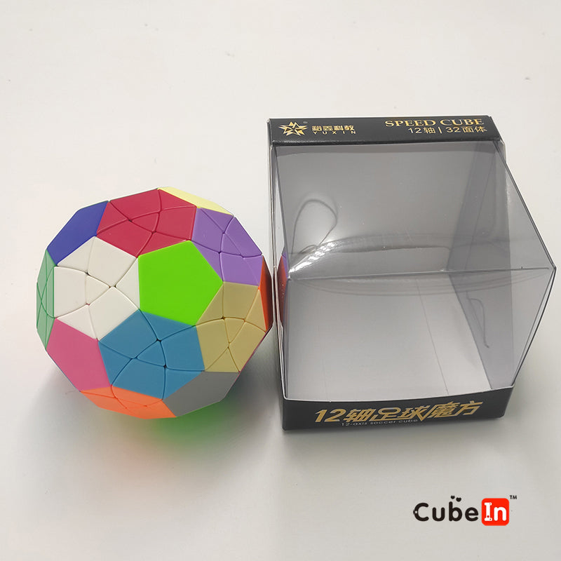 Yuxin SoccerMinx - 30-Sided Football Megaminx Puzzle