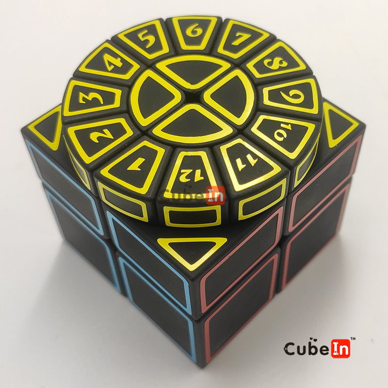 Zhecube Ink Cube With hollow stickers