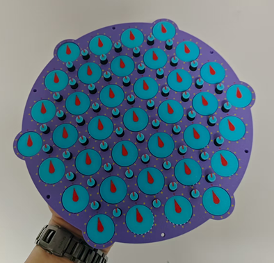 Cube4you Hexagram Clock 37Magnetic (3D Printed)