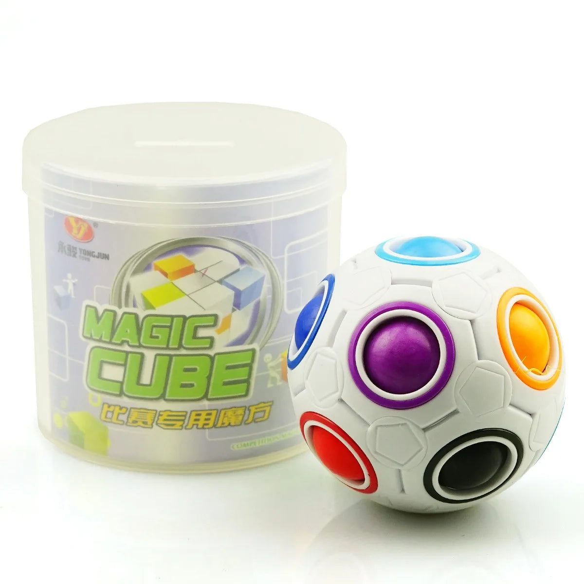 YJ Rainbow football Puzzle Puzzle gift idea