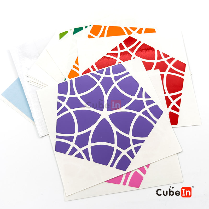Stickers for David Pitcher's Andromeda Dodecahedron