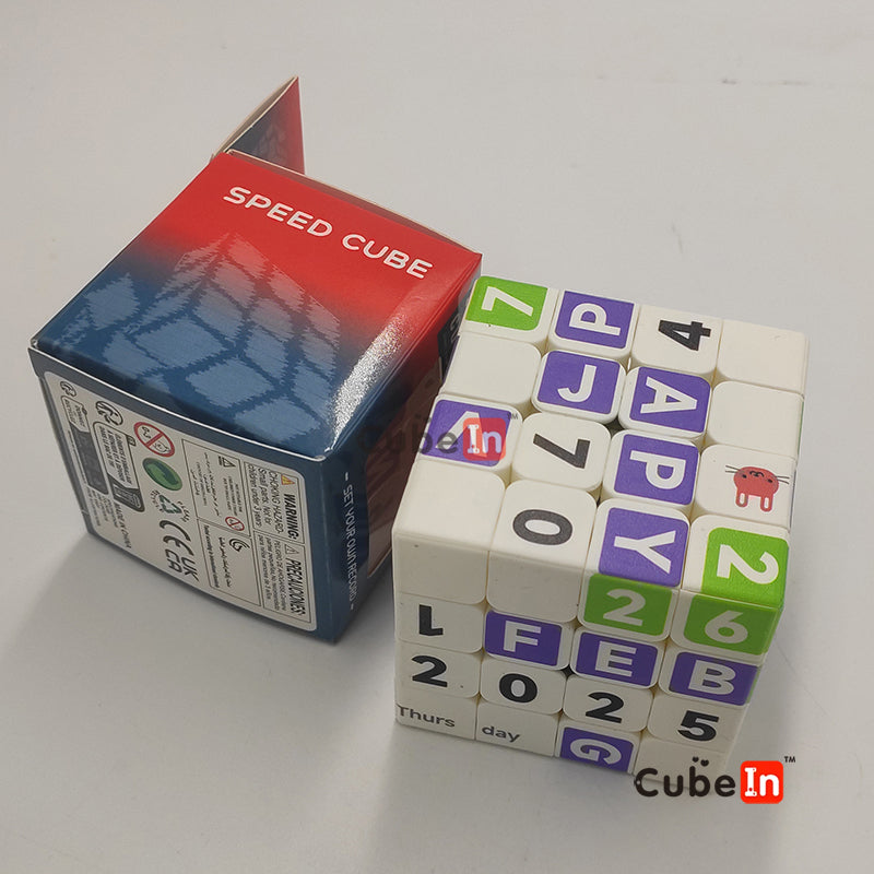 Ziina Heat Printed Calendar Cube