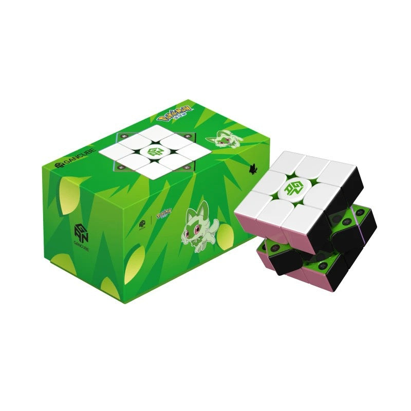 GAN 356 ME 3x3 Pikachu & Sprigatito - Pokemon Co-Branded Edition