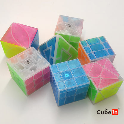 Qiyi Ice Amber Series cubes