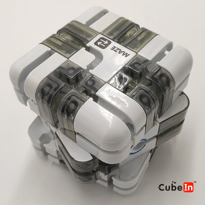 3D Maze 3x3 Cube Rolling Puzzle with Steel Ball