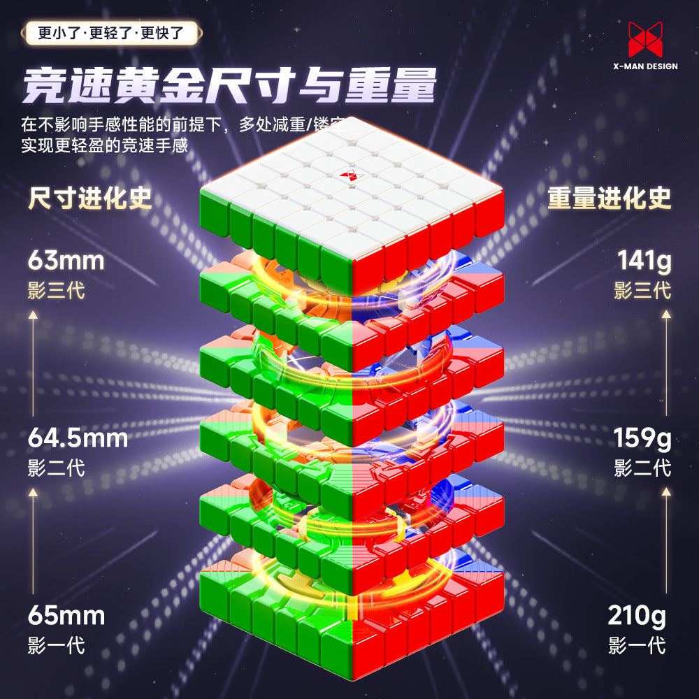 Qiyi Shadow V3 6x6 Magnetic