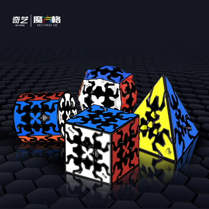Qiyi Gear Cube Ball Column 3x3 Pyraminx