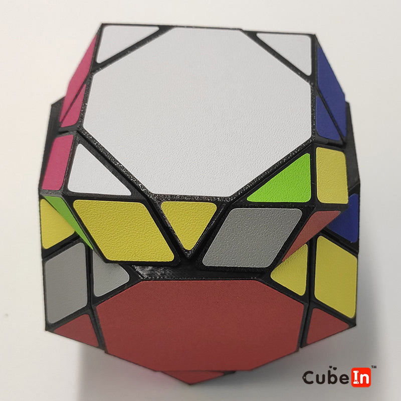 Xi Tetrakaidecahedron Skewb 3D printed MOD