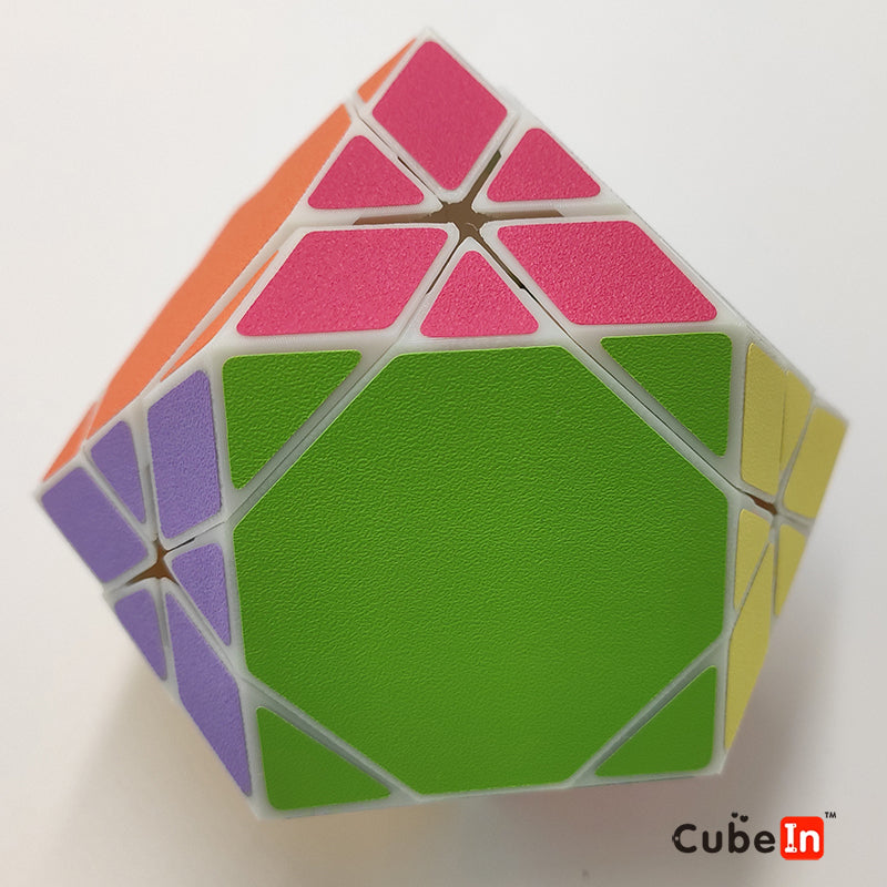 Xi Tetrakaidecahedron Skewb 3D printed MOD
