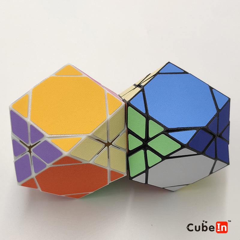 Xi Tetrakaidecahedron Skewb 3D printed MOD