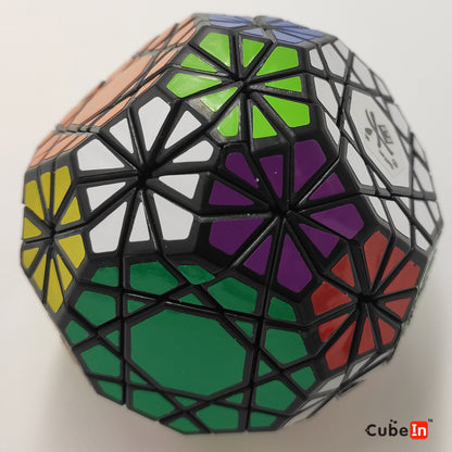 DaYan Gem VI (Gem 6) Black - 30-Sided Rhombic Triacontahedron Puzzle