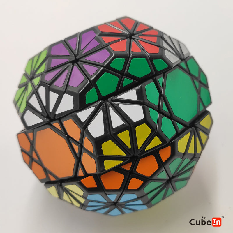 DaYan Gem VI (Gem 6) Black - 30-Sided Rhombic Triacontahedron Puzzle