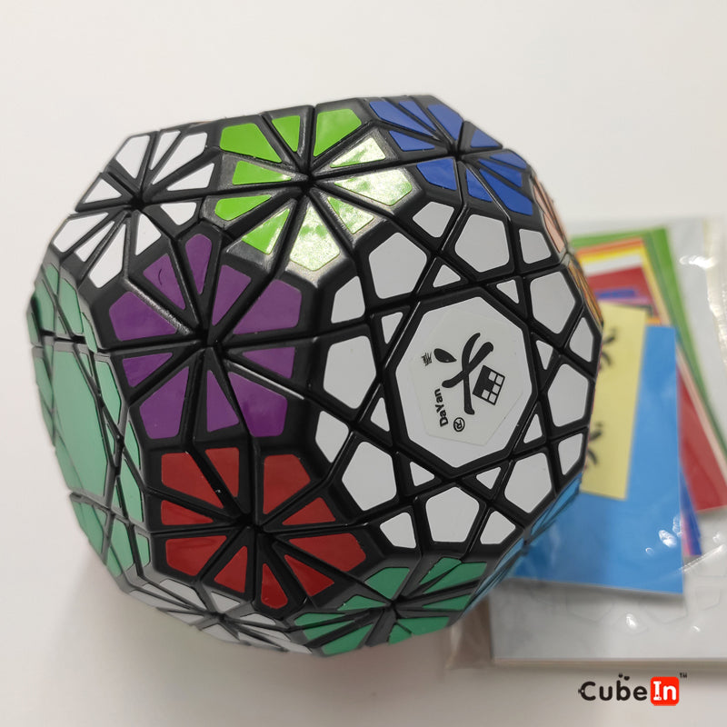 DaYan Gem VI (Gem 6) Black - 30-Sided Rhombic Triacontahedron Puzzle