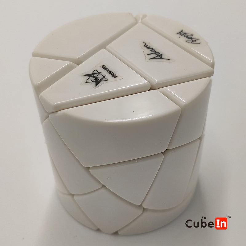 Meffert's Ghost Hedgehog Cylinder Cube - Adam Cowan & Benjy Oliver Design
