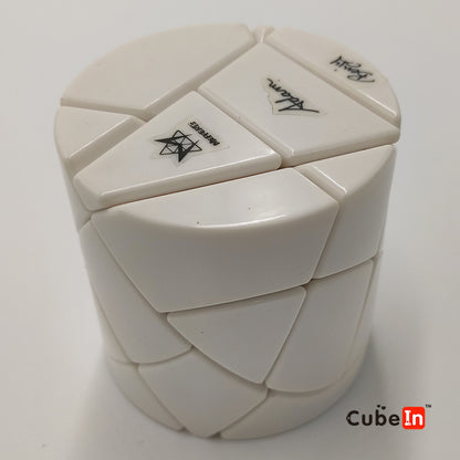 Meffert's Ghost Hedgehog Cylinder Cube - Adam Cowan & Benjy Oliver Design