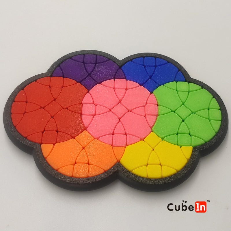 Cube4you Rainium Rainbow Puzzle V1 V2 -3D printed Logic Puzzle