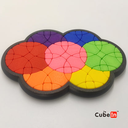 Cube4you Rainium Rainbow Puzzle V1 V2 -3D printed Logic Puzzle