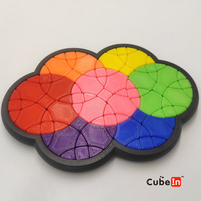 Cube4you Rainium Rainbow Puzzle V1 V2 -3D printed Logic Puzzle