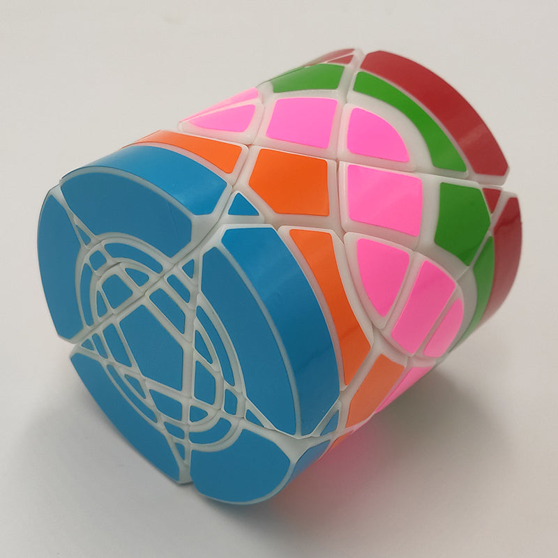 Zhecube Crazy Megaminx Cylinder (2 circles, with 1 / 0 Value )