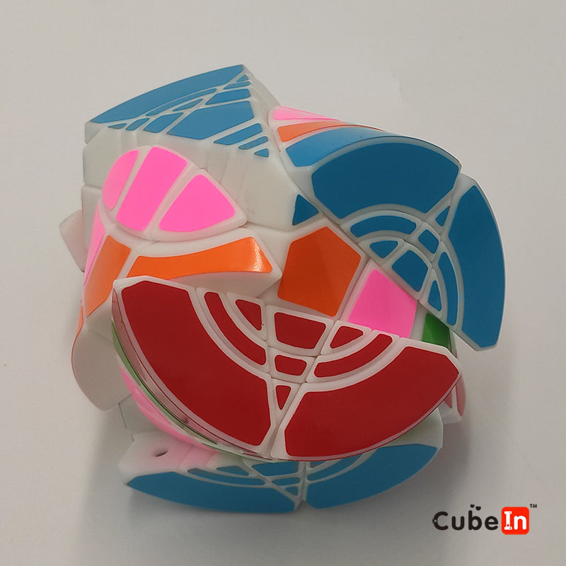 Zhecube Crazy Megaminx Cylinder (2 circles, with 1 / 0 Value )
