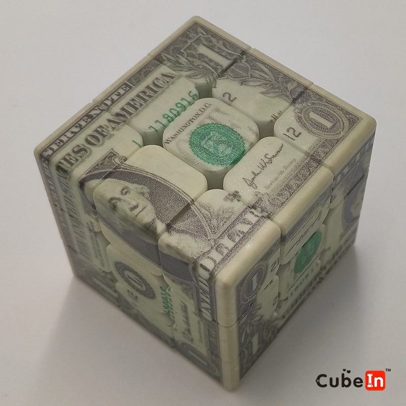 UV Printed 3x3 4x4 Earth Map Flag Cube Road