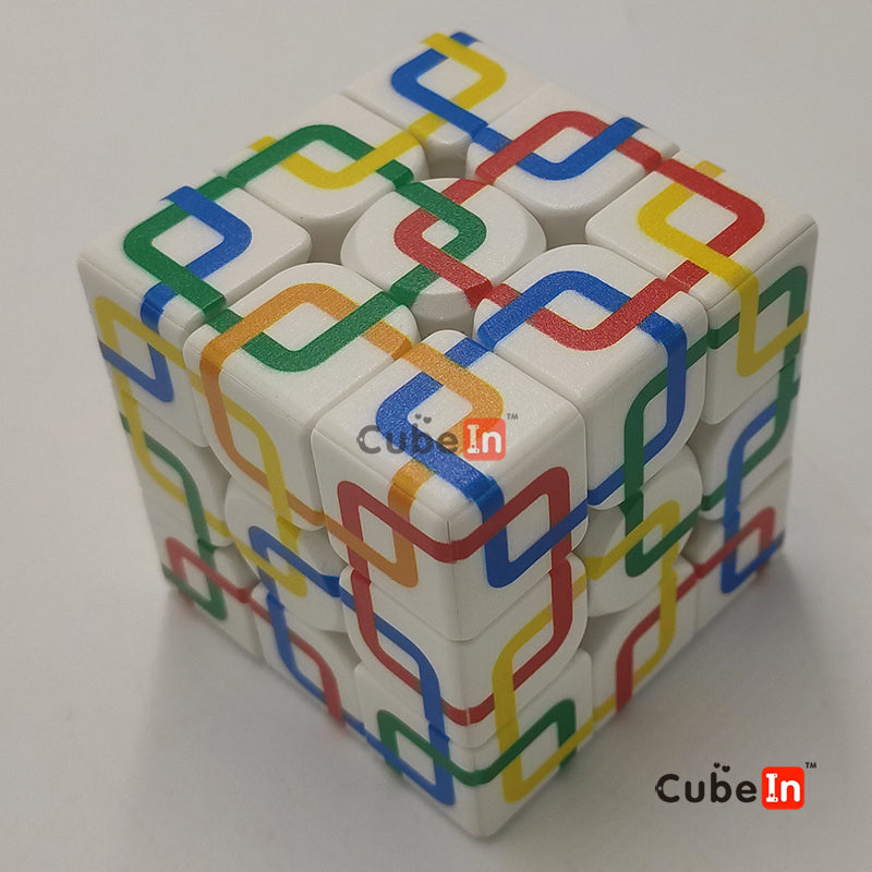 Ziina 3x3 Cube（Sticker Pattern Mod）