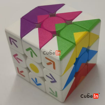 Ziina 3x3 Cube（Sticker Pattern Mod）
