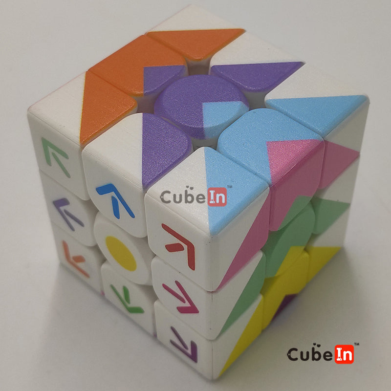 Ziina 3x3 Cube（Sticker Pattern Mod）