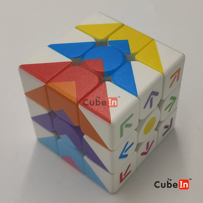 Ziina 3x3 Cube（Sticker Pattern Mod）