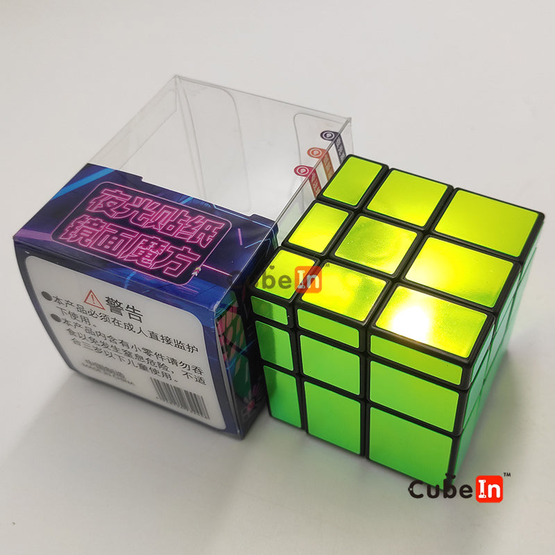 Qiyi Glow in Dark Stickers series 2x2 3x3 M Pyraminx Mirror cube