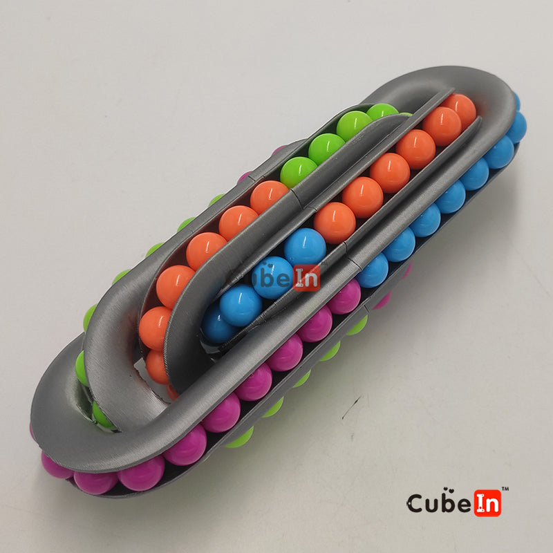 Over & Under 4-loop Chain Puzzle (3D printing Mod)