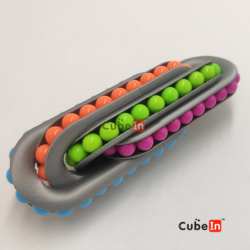Over & Under 4-loop Chain Puzzle (3D printing Mod)