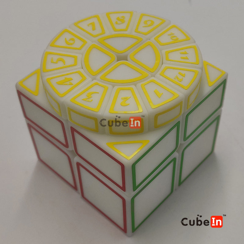 Zhecube Ink Cube With hollow stickers