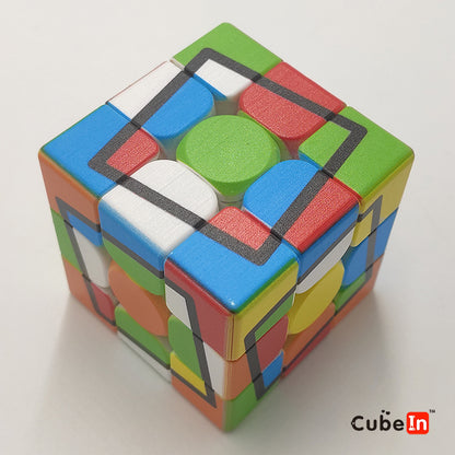 Ziina Heat Printed 3x3 Cube