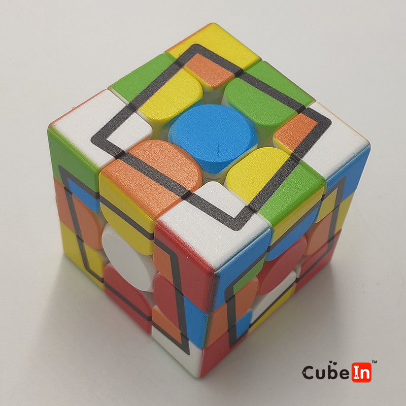 Ziina Heat Printed 3x3 Cube