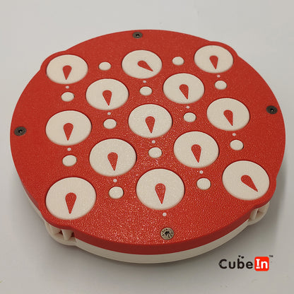 3D Printed 3x3 Clock plus