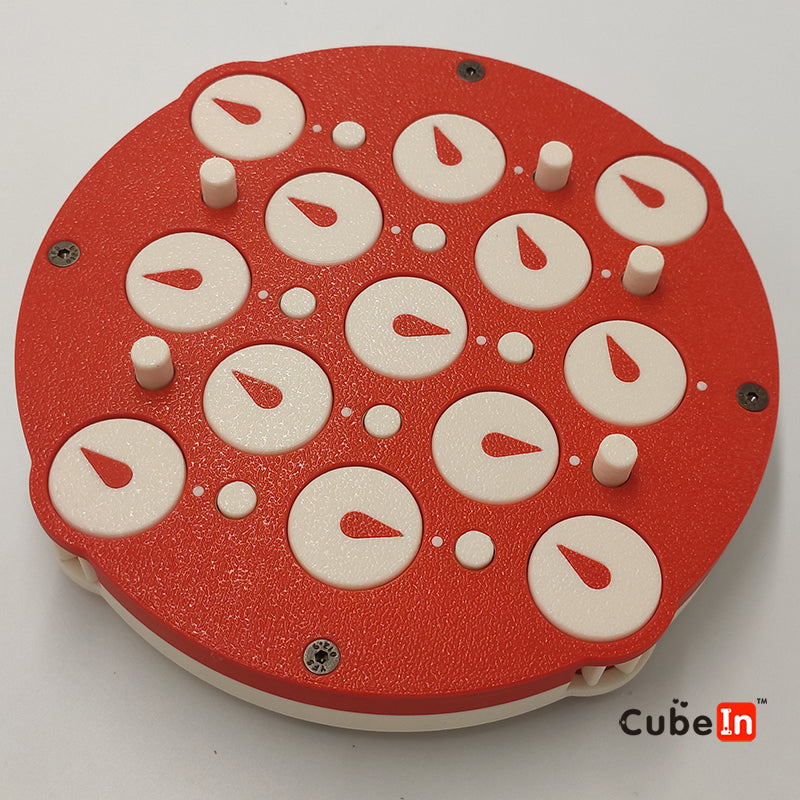 3D Printed 3x3 Clock plus