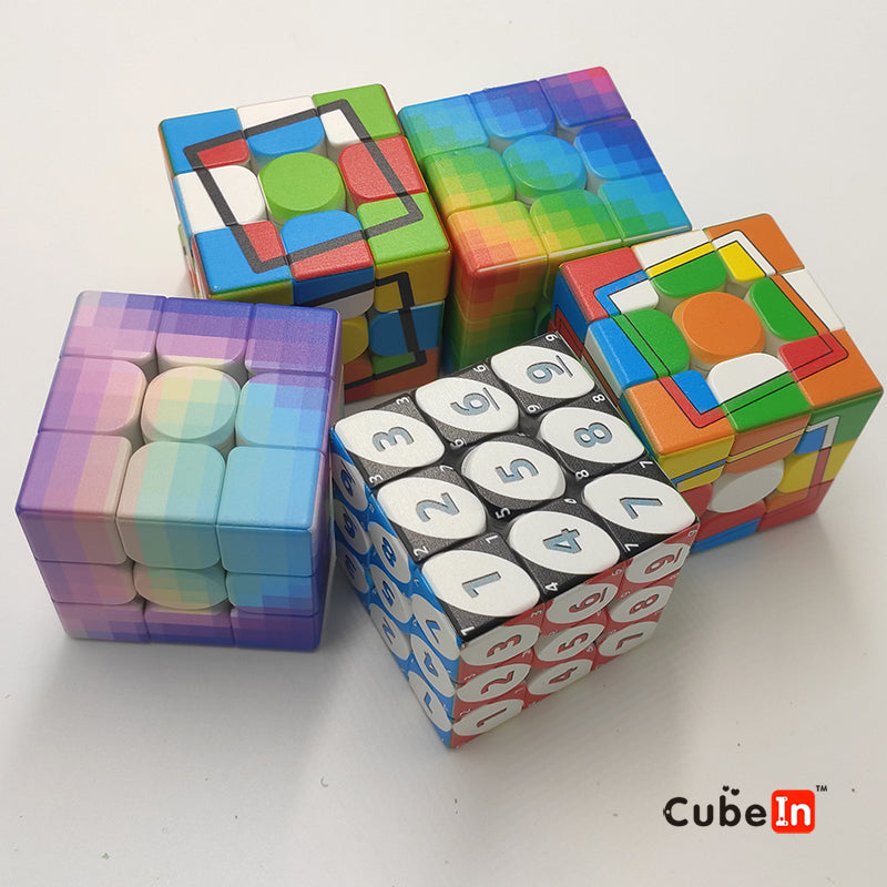 Ziina Heat Printed 3x3 Cube