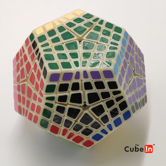 MF8 Elite Kilominx Cube - 6x6 Megaminx (Limited Primary Color Edition)
