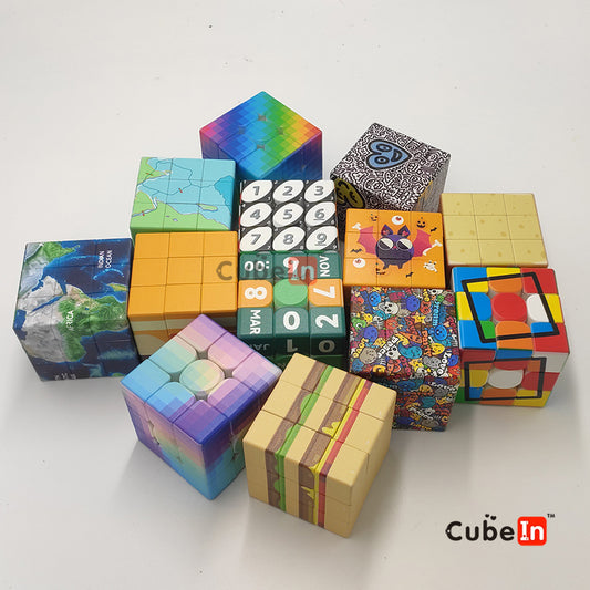 Ziina Heat Printed 3x3 Cube