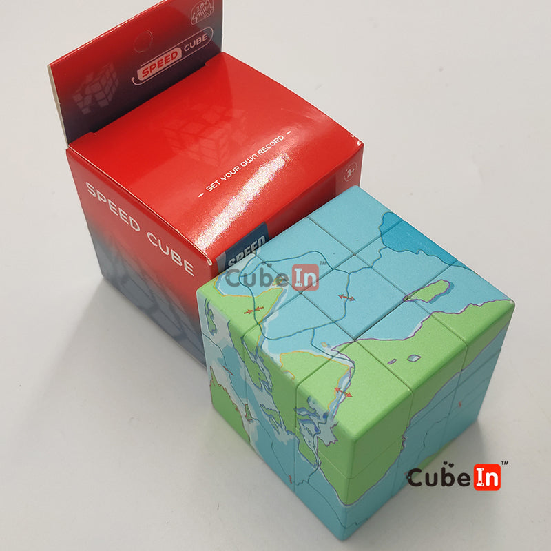 Ziina Heat Printed 3x3 Cube