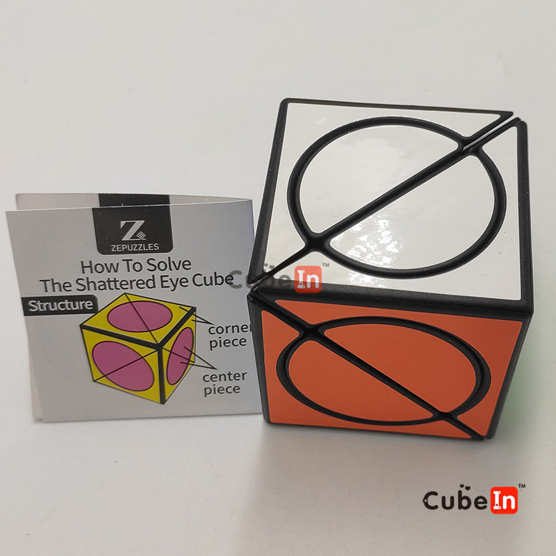 ZePuzzles Shattered Eye Cube - Moon Dog