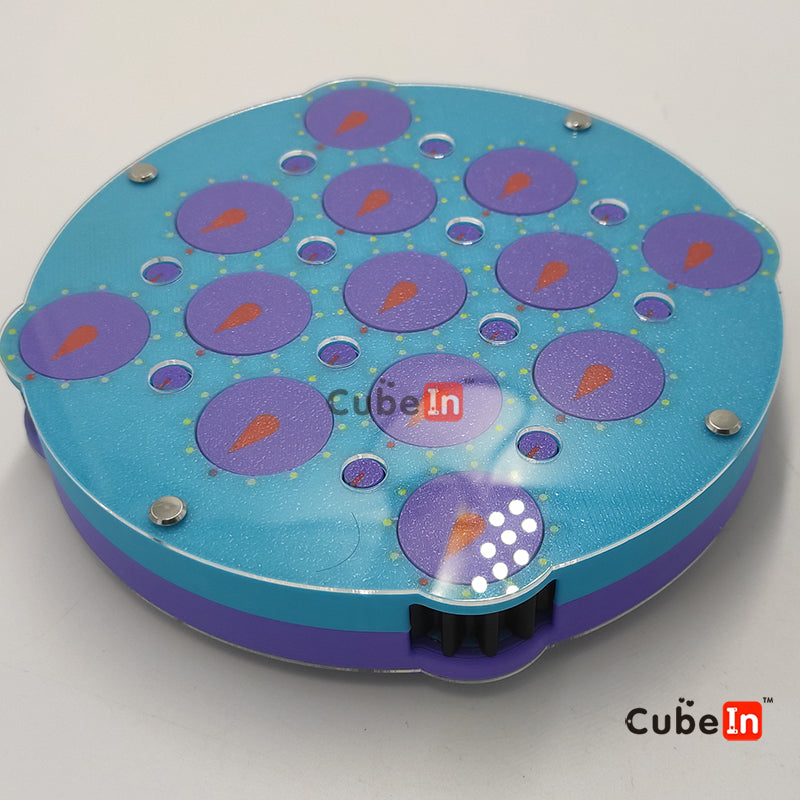 3D Printed 3x3 Clock plus