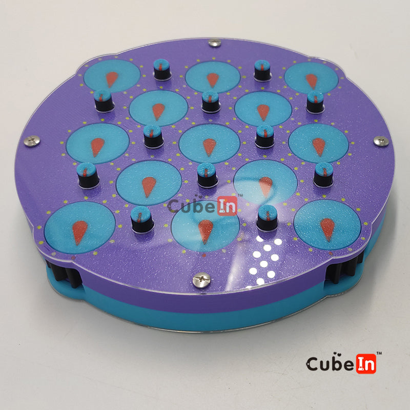 3D Printed 3x3 Clock plus