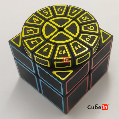 Zhecube Ink Cube With hollow stickers