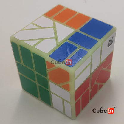 x² Asterisk Cube (3D Printed)