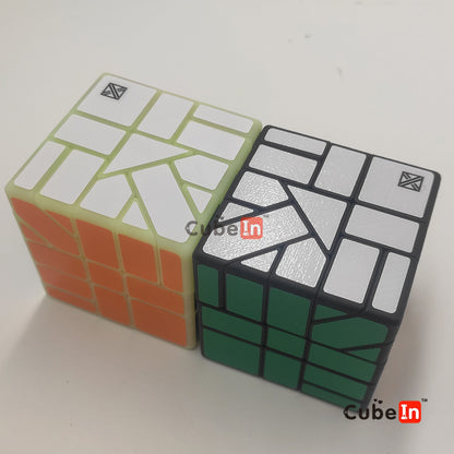 x² Asterisk Cube (3D Printed)