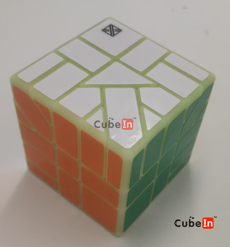 x² Asterisk Cube (3D Printed)
