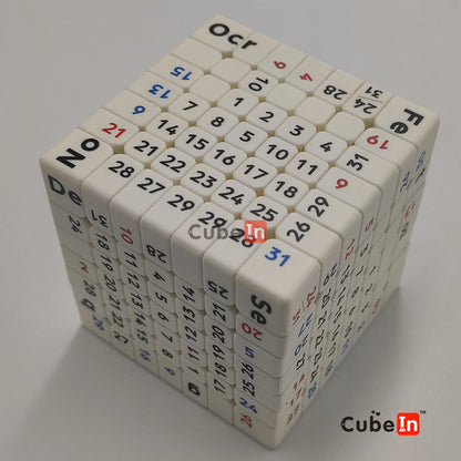 7x7 Magnetic Calendar Cube(Free Shipping)