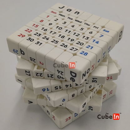 7x7 Magnetic Calendar Cube(Free Shipping)